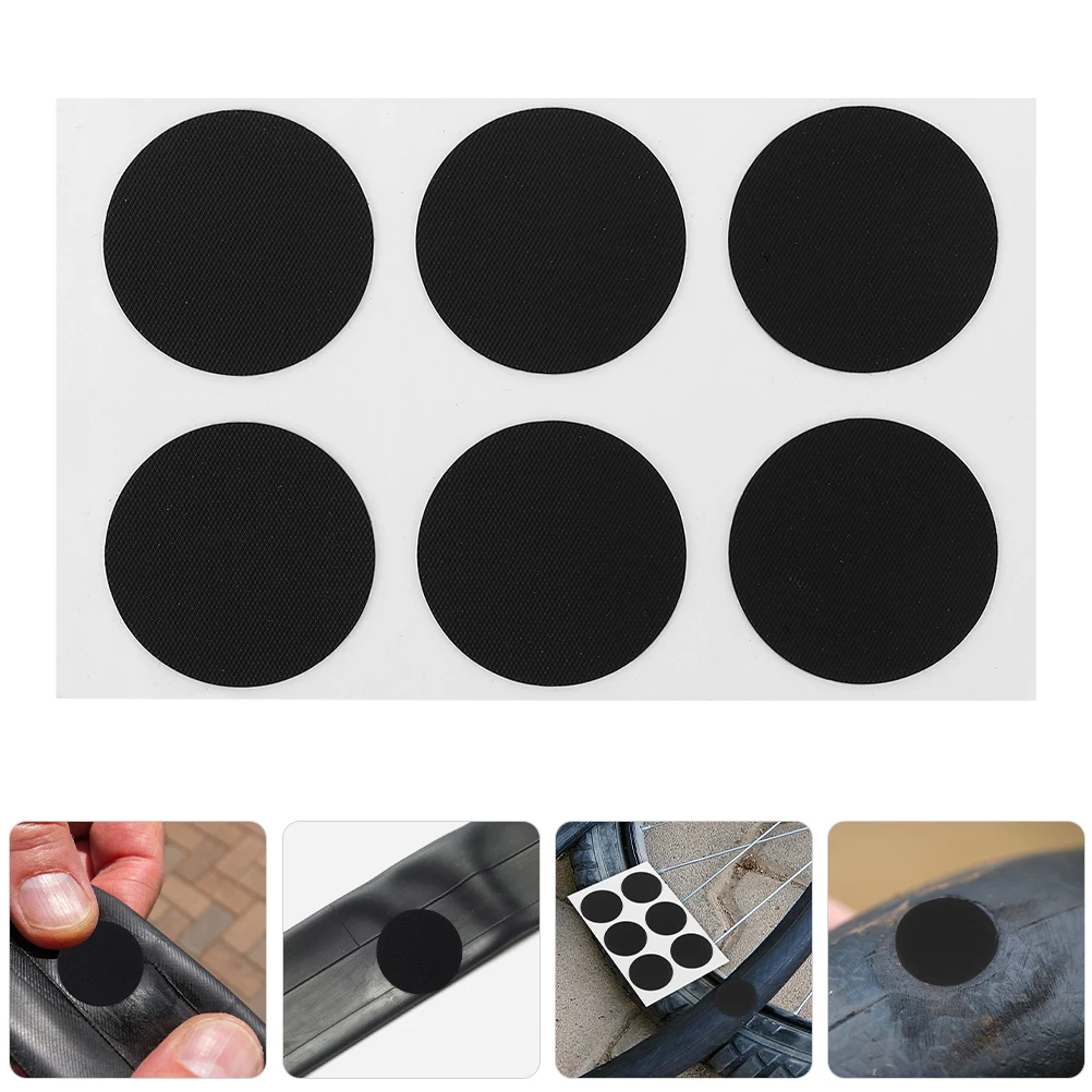 18 Pcs Adhesive Patches Bike Bulk Bicycle Tire Repair Kit Black Bicycles Tool Flat
18 Pcs Adhesive Patches Bike Bulk Bicycle Tire Repair Kit Black Bicycles Tool Flat