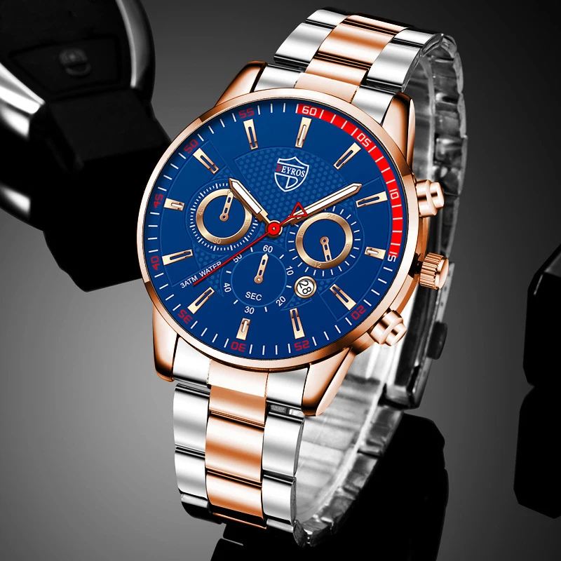 2022 New Fashion Men's Watches Luxury Stainless Steel Quartz Wrist Watch for Men Leather Business Calendar Clock reloj hombre
2022 New Fashion Men's Watches Luxury Stainless Steel Quartz Wrist Watch for Men Leather Business Calendar Clock reloj hombre