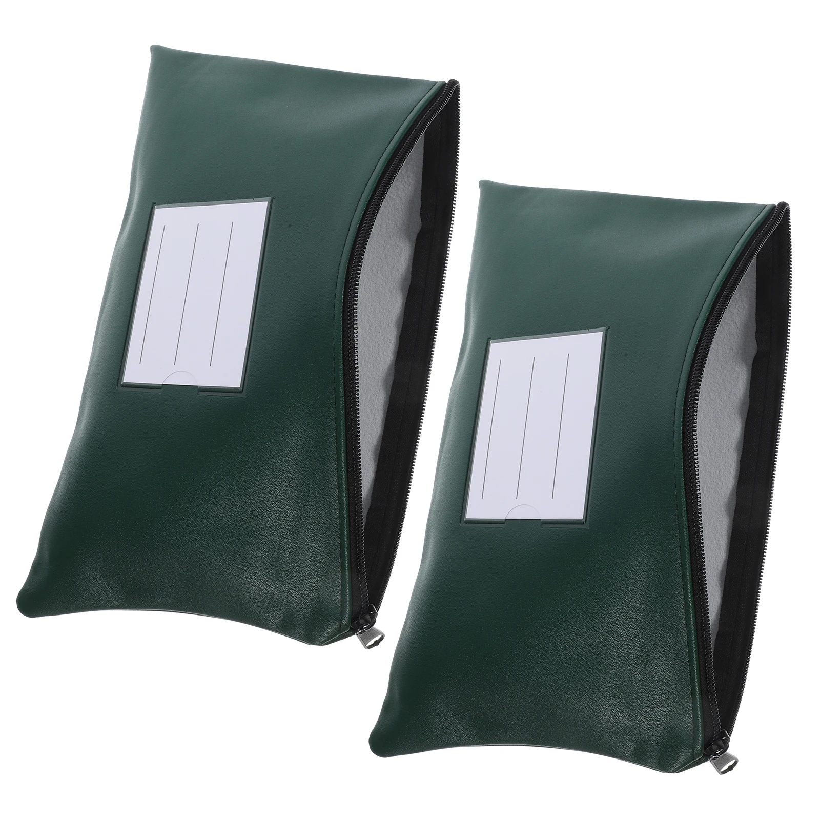 2 Pcs Dark Green Pu File Organizer with Card Slot Zipper for Documents Money Passports Certificates Folder Office Bills
2 Pcs Dark Green Pu File Organizer with Card Slot Zipper for Documents Money Passports Certificates Folder Office Bills