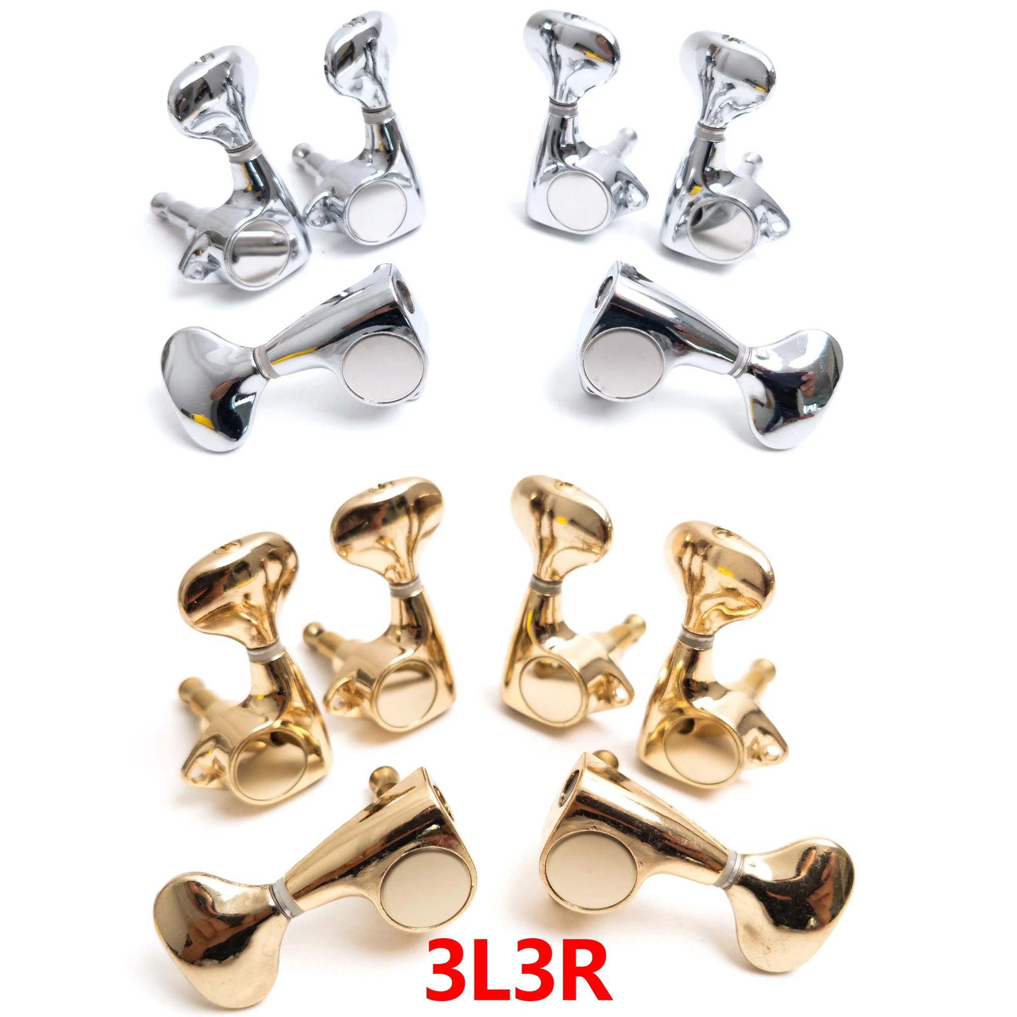 Electric Guitar Tuners 3L3R Guitar Machine Head Tuner Gold Chrome for 3L3R Guitars Replacement Parts
Electric Guitar Tuners 3L3R Guitar Machine Head Tuner Gold Chrome for 3L3R Guitars Replacement Parts