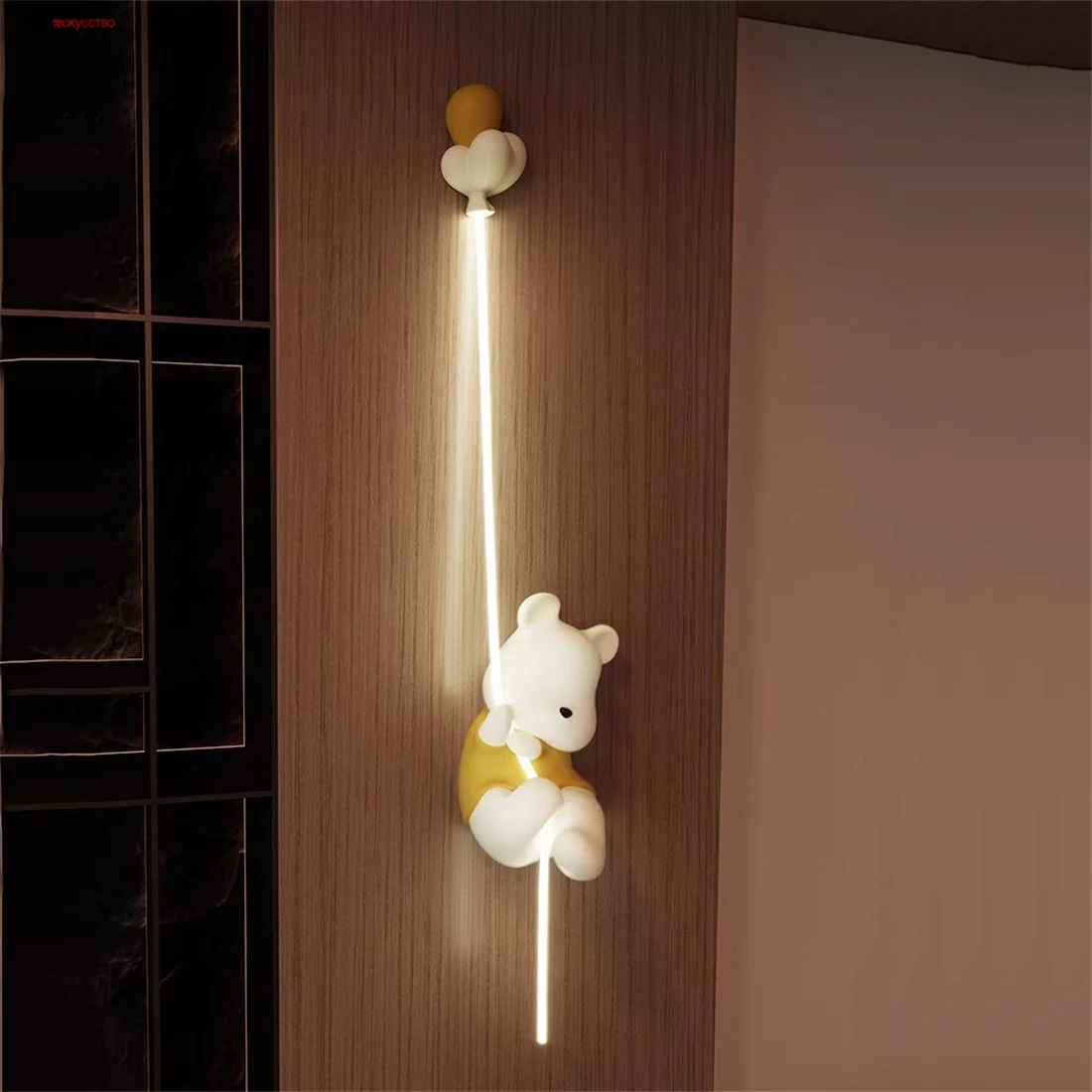 French Cream Style Resin Hanging Bear Led Wall Lamp Living Room Corridor Home Decoration Children'S Atmosphere Night Lights
French Cream Style Resin Hanging Bear Led Wall Lamp Living Room Corridor Home Decoration Children'S Atmosphere Night Lights