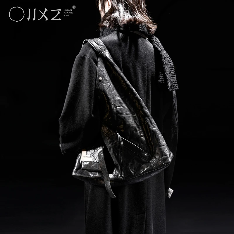 Original Design Vegetable Tanned Leather Wrinkled Texture Tote Bag Unisex Genuine Leather Handbag Shoulder Bag
Original Design Vegetable Tanned Leather Wrinkled Texture Tote Bag Unisex Genuine Leather Handbag Shoulder Bag
