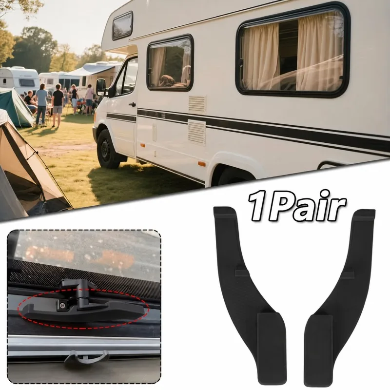RV Left+Right Window Security Lock Catch for PolyPlastic Caravan, Motorhome Camper Windows Security Locks Car Accessories
RV Left+Right Window Security Lock Catch for PolyPlastic Caravan, Motorhome Camper Windows Security Locks Car Accessories