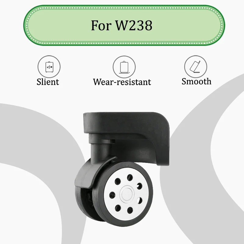 For W238 Waterproof and Dustproof Luggage Wheels—The Ideal Replacement Wheels For Frequent Travelers (Universal Type)
For W238 Waterproof and Dustproof Luggage Wheels—The Ideal Replacement Wheels For Frequent Travelers (Universal Type)