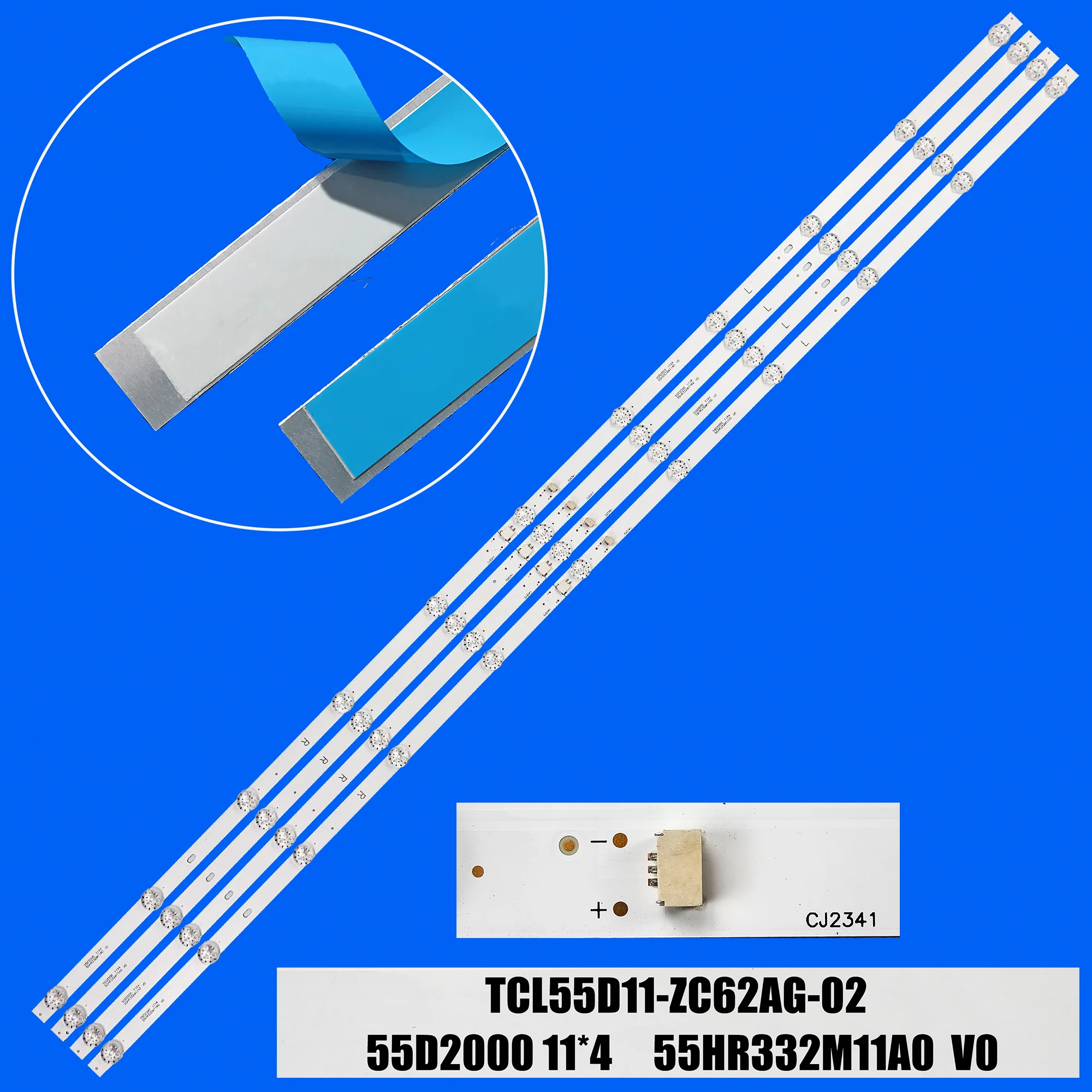 Светодиодная лента подсветки для L55M6-6AEU 55D2000 11*4 55HR332M11A0 V0 55UP7000PUA 55UP7050ZUA 55UQ70006LB 4C-LB550T-HR19C
Светодиодная лента подсветки для L55M6-6AEU 55D2000 11*4 55HR332M11A0 V0 55UP7000PUA 55UP7050ZUA 55UQ70006LB 4C-LB550T-HR19C
