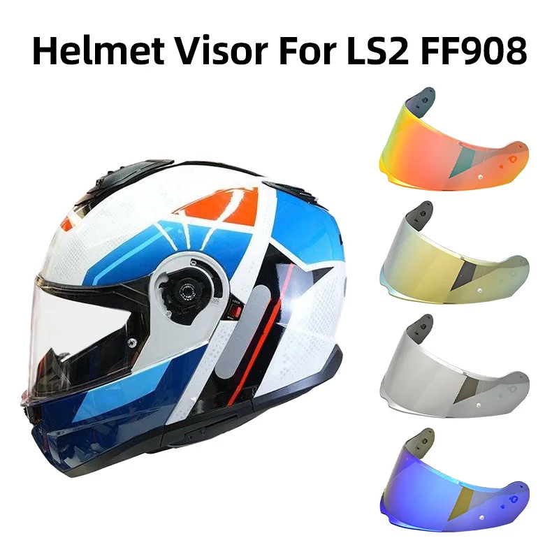 visor For LS2 FF908 Strobe II full face Helmet Replacement Lens Shield Windshield Anti-UV Capacetes Moto Accesorios anti fog
visor For LS2 FF908 Strobe II full face Helmet Replacement Lens Shield Windshield Anti-UV Capacetes Moto Accesorios anti fog