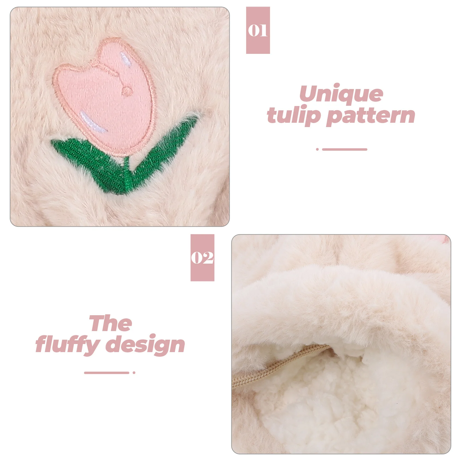 1Pair Warm Gloves Women Soft Flexible Tulip Pattern Cute Gloves for Outdoor Winter Cold Weather Warm Mittens Women Mittens
1Pair Warm Gloves Women Soft Flexible Tulip Pattern Cute Gloves for Outdoor Winter Cold Weather Warm Mittens Women Mittens