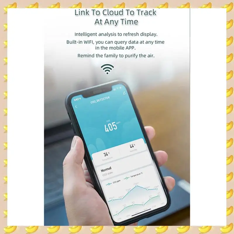A45U 1Set Carbon Dioxide Monitor NDIR Sensor Air Quality Monitor Carbon Dioxide Detector ABS Co2 Detector
A45U 1Set Carbon Dioxide Monitor NDIR Sensor Air Quality Monitor Carbon Dioxide Detector ABS Co2 Detector