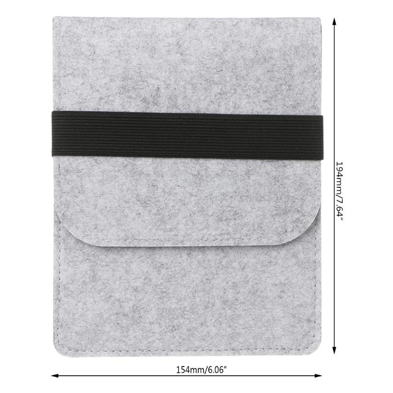 B95C 6 Inch Smartphone E-Reader E-Book Portable Felt Carrying Cover for Paperwhite 3 for Voyage 6" Ta
B95C 6 Inch Smartphone E-Reader E-Book Portable Felt Carrying Cover for Paperwhite 3 for Voyage 6" Ta