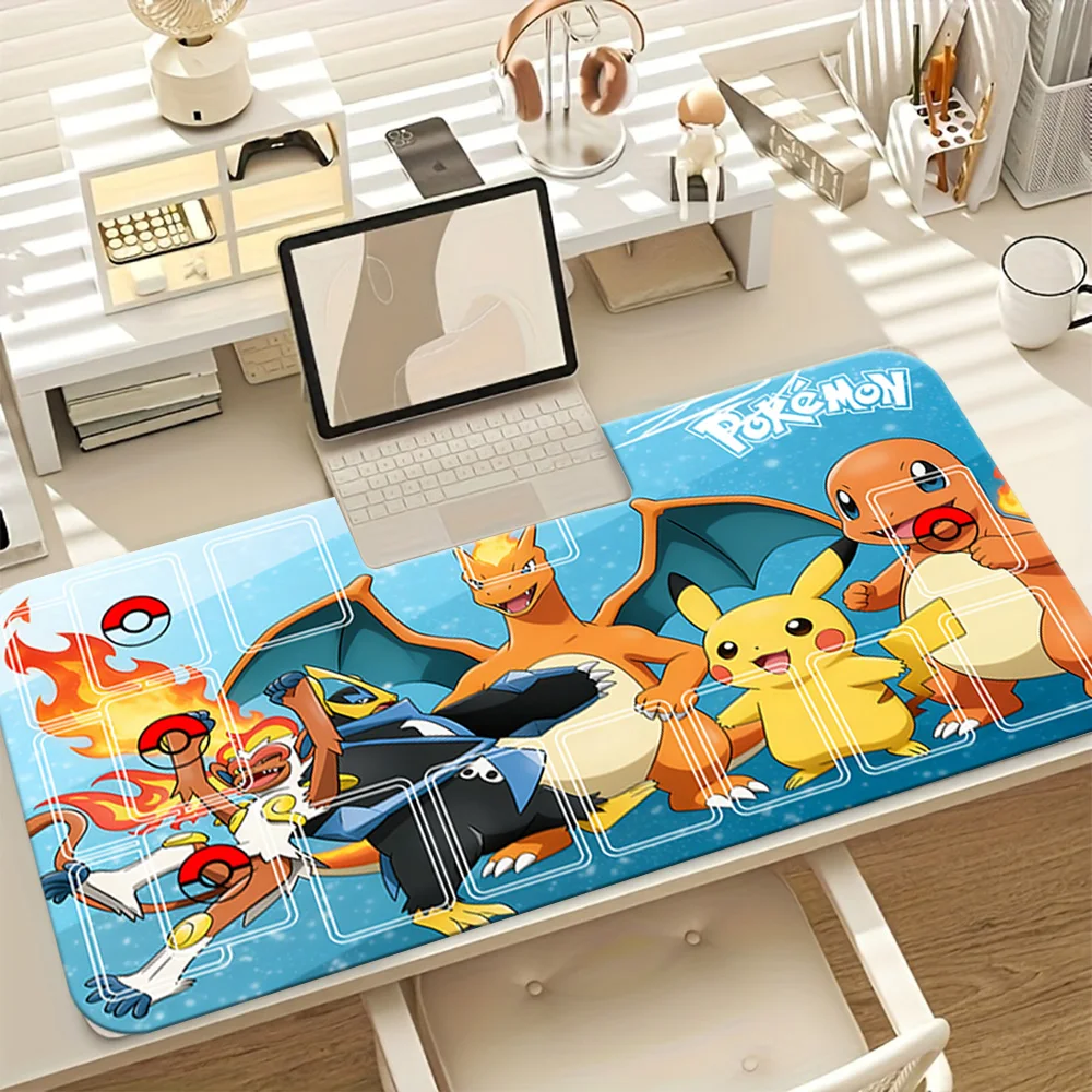 Pokemon Pikachu Charizard Charmander Large Gaming Mouse Pad, Fire Type Anime Desk Mat, Non-Slip Extended Keyboard Pad for Gamer
Pokemon Pikachu Charizard Charmander Large Gaming Mouse Pad, Fire Type Anime Desk Mat, Non-Slip Extended Keyboard Pad for Gamer
