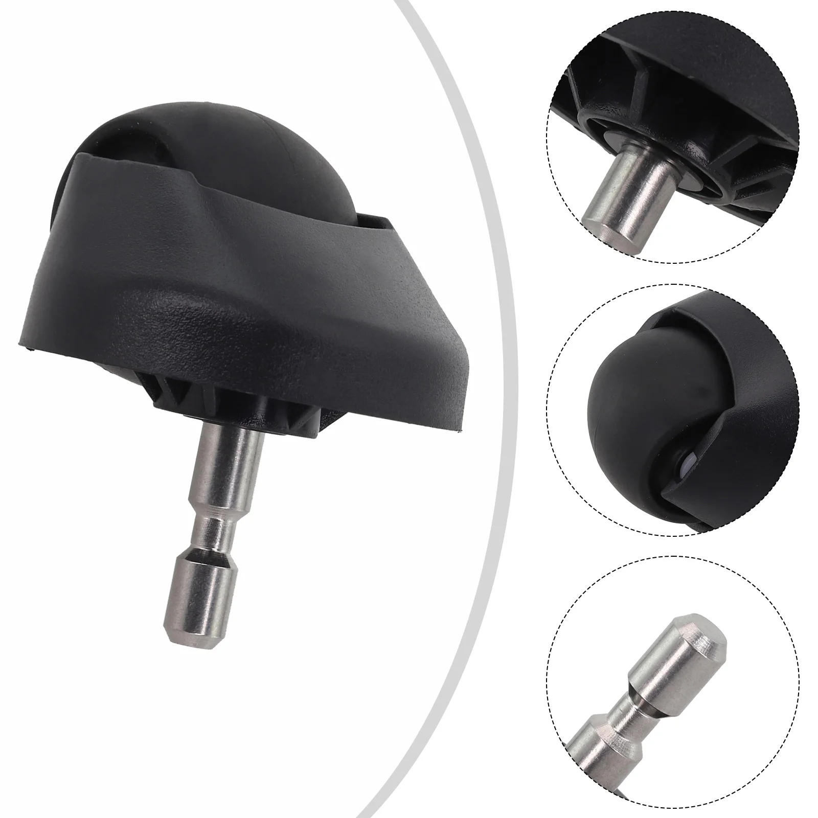 Indoor Cleaning Black Caster Wheel Replacement Appliance Front Castor Wheel Sturdy Material Effortless Installation
Indoor Cleaning Black Caster Wheel Replacement Appliance Front Castor Wheel Sturdy Material Effortless Installation