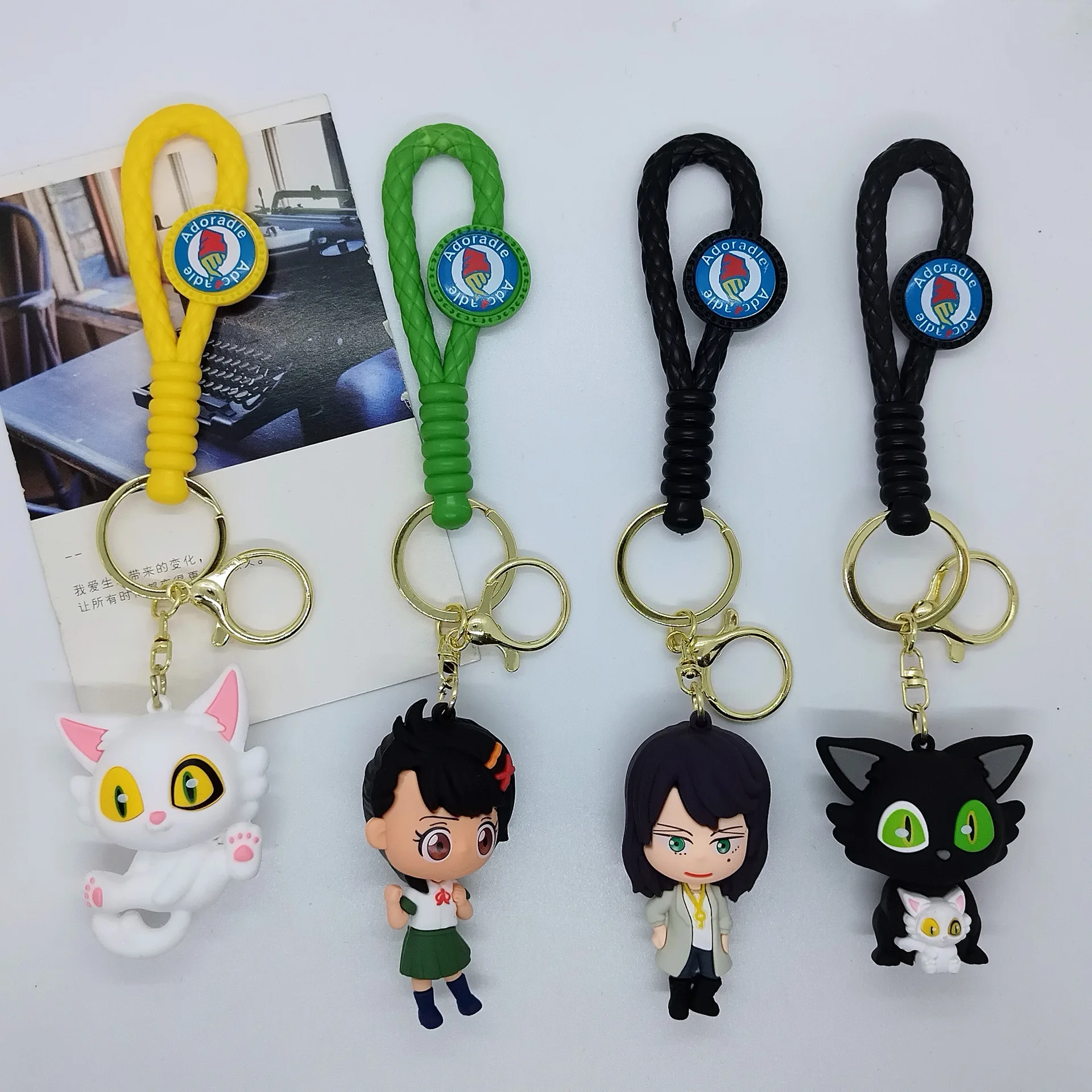 Creative Cartoon Dropper Toy Lingya's Journey Wholesale of Keychains Couple Bags Car Keychains Gifts Kawaii Personalized
Creative Cartoon Dropper Toy Lingya's Journey Wholesale of Keychains Couple Bags Car Keychains Gifts Kawaii Personalized