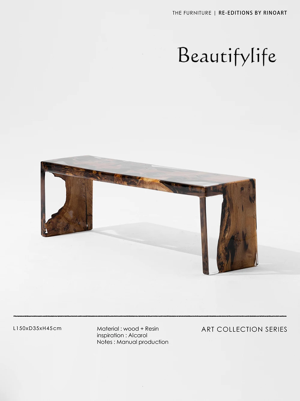 Gold camphor wood amber resin bench side few large horizontal hall shoe change stool coffee table
Gold camphor wood amber resin bench side few large horizontal hall shoe change stool coffee table