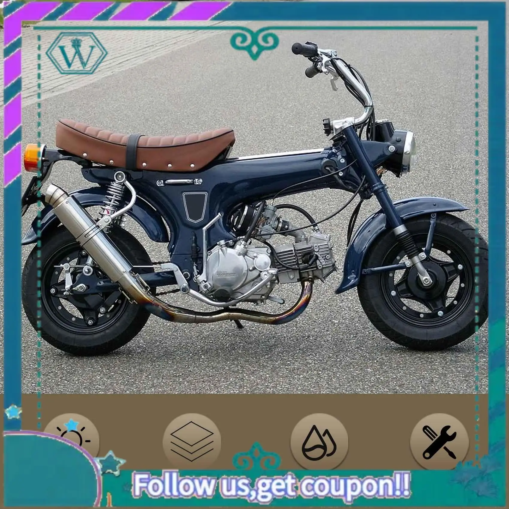 AA92-Motorcycle Meter Odometer Gauge Backlight LCD Digital Indicator Instrument For Vintage Honda DAX 70 Jialing70 
AA92-Motorcycle Meter Odometer Gauge Backlight LCD Digital Indicator Instrument For Vintage Honda DAX 70 Jialing70