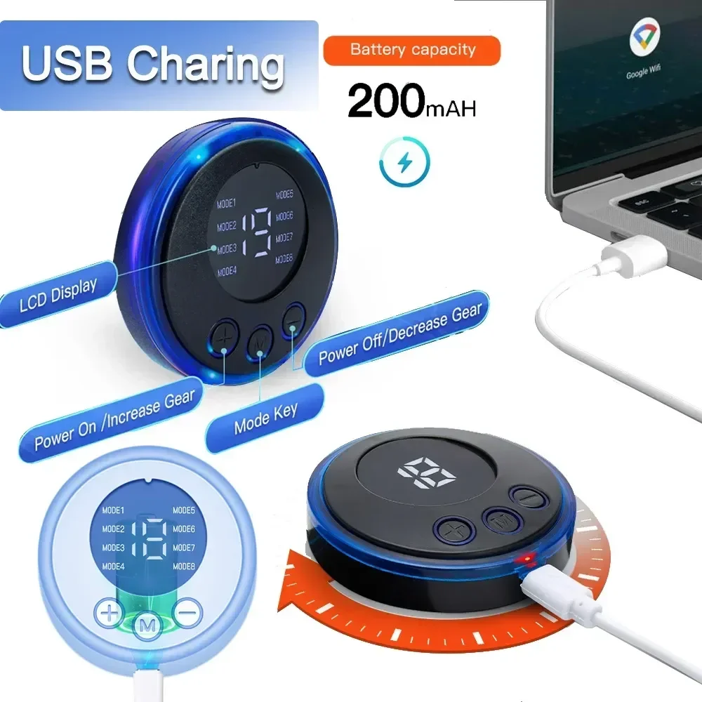 EMS Eye Beauty Massage 8 Modes 19 Levels Electric Muscle Stimulator Facial Lifting Anti-Wrinkle Dark Circles Relieves Fatigue
EMS Eye Beauty Massage 8 Modes 19 Levels Electric Muscle Stimulator Facial Lifting Anti-Wrinkle Dark Circles Relieves Fatigue 