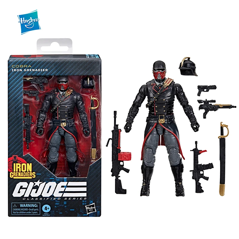 Original Hasbro G.I.JOE Action Figure Classified Series Cobra Iron Grenadier Anime Figure Model Toy Ornaments Gifts
Original Hasbro G.I.JOE Action Figure Classified Series Cobra Iron Grenadier Anime Figure Model Toy Ornaments Gifts