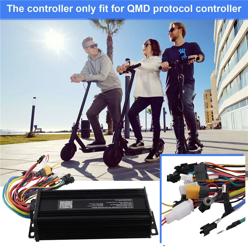 A44M Electric Bike Sine Wave Ebike Controller For Electric Bicycle Tricycle Ebike E-Scooter
A44M Electric Bike Sine Wave Ebike Controller For Electric Bicycle Tricycle Ebike E-Scooter