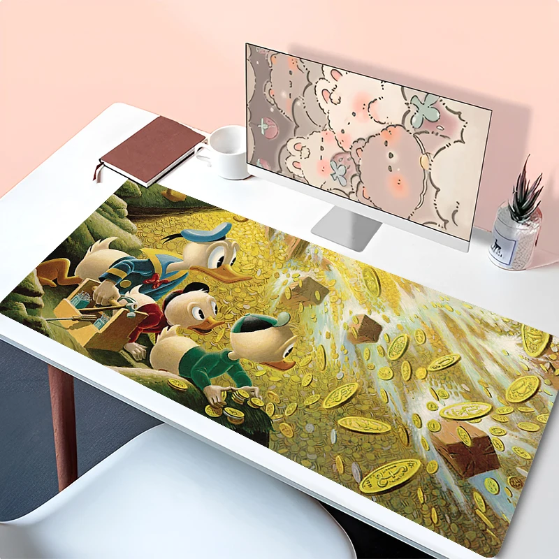 Mouse Pad PC Gaming New Mousepad Laptop D-donald Duck MousePads Cartoon Table Keyboard Pad Non-Slip Soft Computer Cute Desk Mat