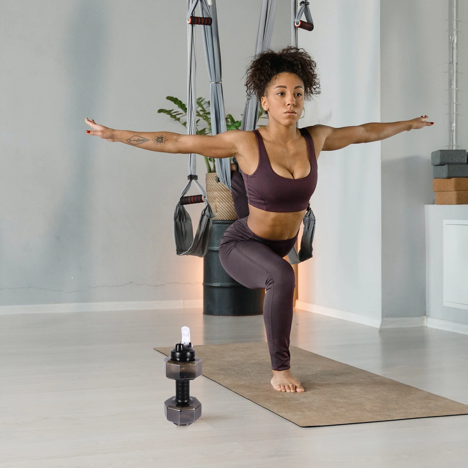 Dumbbell Shape Water 600Ml Large Capacity Fitness Sports Bottle For Gym Exercise Lightweight Plastic Drinking Bottle
Dumbbell Shape Water 600Ml Large Capacity Fitness Sports Bottle For Gym Exercise Lightweight Plastic Drinking Bottle