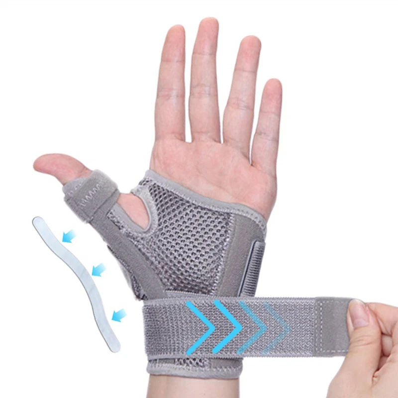 1PC Thumb Spica Splint Stabilizer Wrist Support Brace Protector Carpal Tunnel Tendonitis Pain Relief Right Left Hand Immobilizer
1PC Thumb Spica Splint Stabilizer Wrist Support Brace Protector Carpal Tunnel Tendonitis Pain Relief Right Left Hand Immobilizer