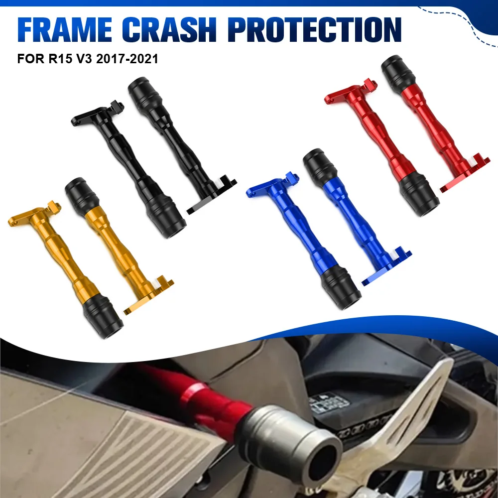 Frame Crash Pads Engine Case Sliders Protector For YAMAHA R15 V3 2017 2018 2019 2020 2021 Motorcycle Falling Protection V3 R15
Frame Crash Pads Engine Case Sliders Protector For YAMAHA R15 V3 2017 2018 2019 2020 2021 Motorcycle Falling Protection V3 R15