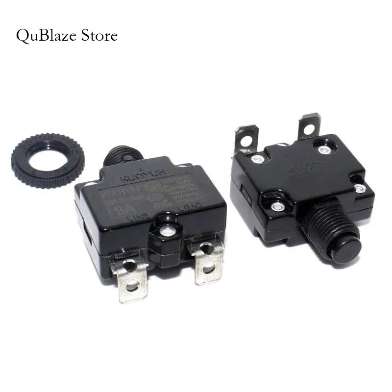 Kuoyuh 88 Series 9A Thermal Overload Protector Switch 32VDC 50Vdccircuit Breaker
Kuoyuh 88 Series 9A Thermal Overload Protector Switch 32VDC 50Vdccircuit Breaker