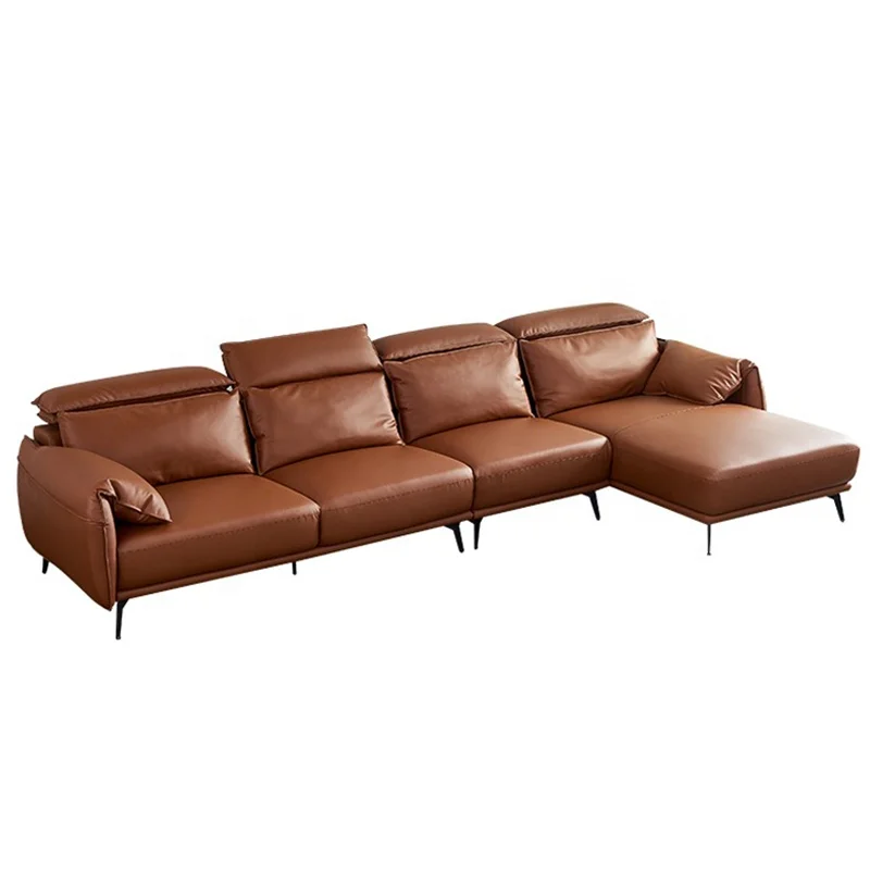 -ss Minimalist Leather Sofa Head Layer Cowhide Sofa Modern L Shape Reclining Corner Sofa Set
-ss Minimalist Leather Sofa Head Layer Cowhide Sofa Modern L Shape Reclining Corner Sofa Set