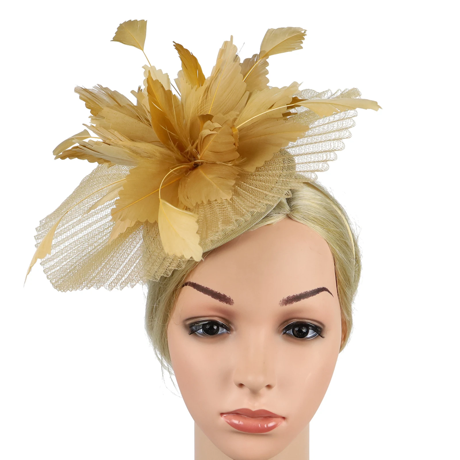 1pcs Chic Mesh Hats for Women Bridal Top Hat Headband Fascinator Headdress Wedding Tea Party Photo Props Elegant Design
1pcs Chic Mesh Hats for Women Bridal Top Hat Headband Fascinator Headdress Wedding Tea Party Photo Props Elegant Design