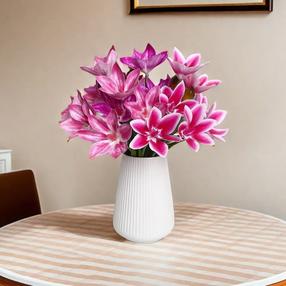 9-head 3D-printed Cymbidium & Magnolia flowers for weddings/home decor/photo props
9-head 3D-printed Cymbidium & Magnolia flowers for weddings/home decor/photo props