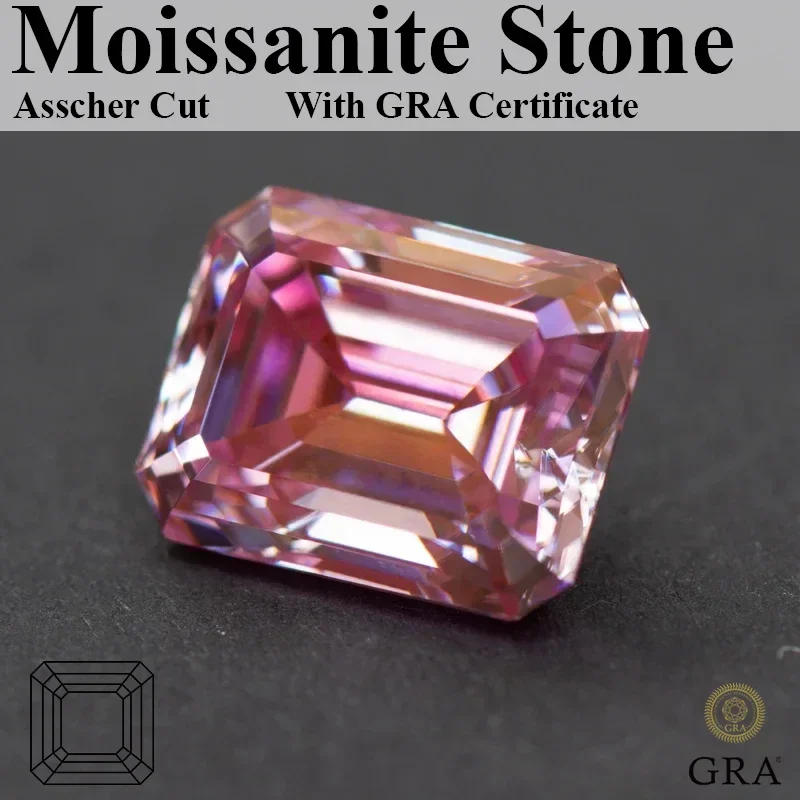 Wholesale Moissanite Stone Emerald Cut Sakura Pink Color DIY Advanced Jewelry Making Materials with Certificate Wholesale Price
Wholesale Moissanite Stone Emerald Cut Sakura Pink Color DIY Advanced Jewelry Making Materials with Certificate Wholesale Price