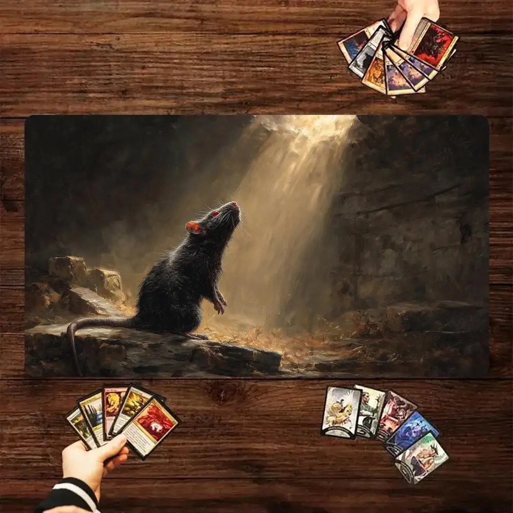 Lonely Black Rat Magic Card Battle Mat MTG Playmat Anti-slip Base 35X60CM gathering gaming mats Board Game Mat for TCG card mat
Lonely Black Rat Magic Card Battle Mat MTG Playmat Anti-slip Base 35X60CM gathering gaming mats Board Game Mat for TCG card mat