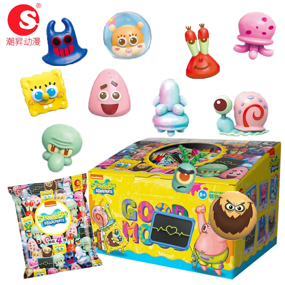 Официальная глухая коробка SpongeBob SquarePants, милые существа, крошечные милые модели, украшения, игрушки, идеальные подарки на день рождения для подростков 
Официальная глухая коробка SpongeBob SquarePants, милые существа, крошечные милые модели, украшения, игрушки, идеальные подарки на день рождения для подростков