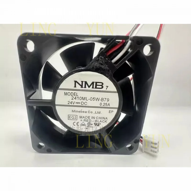 Z FOR NMB 2410ML-05W-B79 6025 DC24V 0.25A 6CM 3-Pin Inverter Cooling Fan
Z FOR NMB 2410ML-05W-B79 6025 DC24V 0.25A 6CM 3-Pin Inverter Cooling Fan