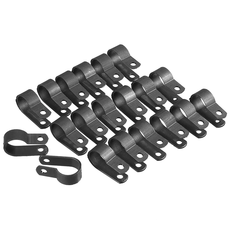 20pcs R-type Nylon Cable Clamp Wire Fixing Clip Cable Organizer Cord Clips for Wire Management R5/R6.4/R13/R15.8/R19/R25
20pcs R-type Nylon Cable Clamp Wire Fixing Clip Cable Organizer Cord Clips for Wire Management R5/R6.4/R13/R15.8/R19/R25