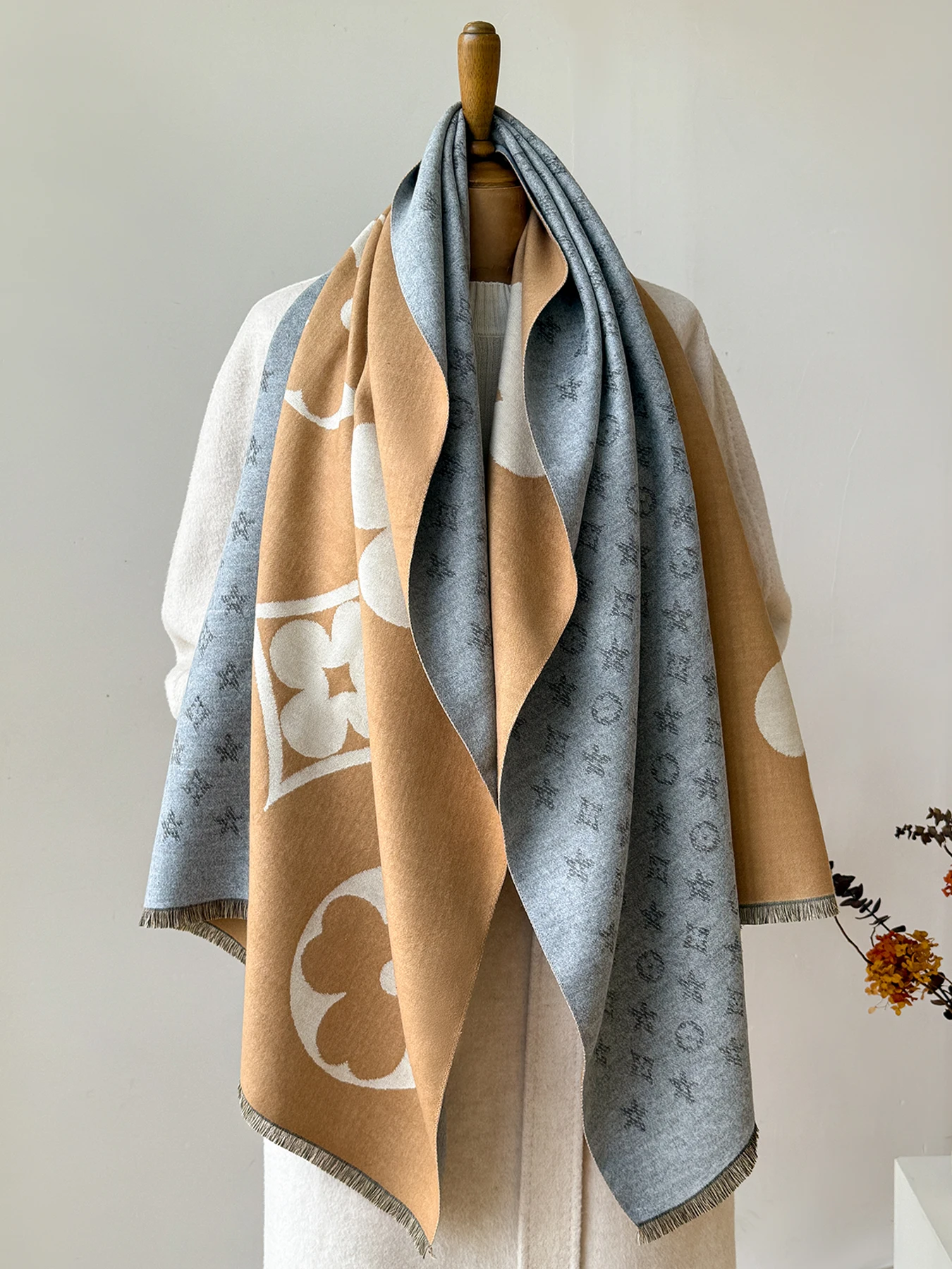 New Jacquard Scarf Wrap for Women, Faux Cashmere Winter Shawl, Warm Versatile Neck Warmer & Blanket
New Jacquard Scarf Wrap for Women, Faux Cashmere Winter Shawl, Warm Versatile Neck Warmer & Blanket
