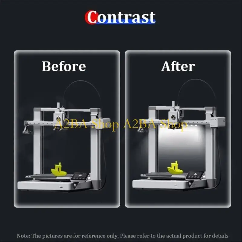 A2BA Bright Lighting System for 3D Printers Induction Control Heat Resistant 6500K
A2BA Bright Lighting System for 3D Printers Induction Control Heat Resistant 6500K