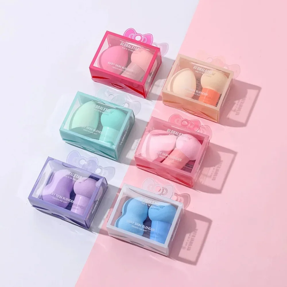 2PCS Boxed Mushroom Head Puffs Beauty Egg Set Makeup Sponge Air Cushion Beauty Handle Cosmetic Egg Dry Wet Dual-Use Makeup Tools
2PCS Boxed Mushroom Head Puffs Beauty Egg Set Makeup Sponge Air Cushion Beauty Handle Cosmetic Egg Dry Wet Dual-Use Makeup Tools