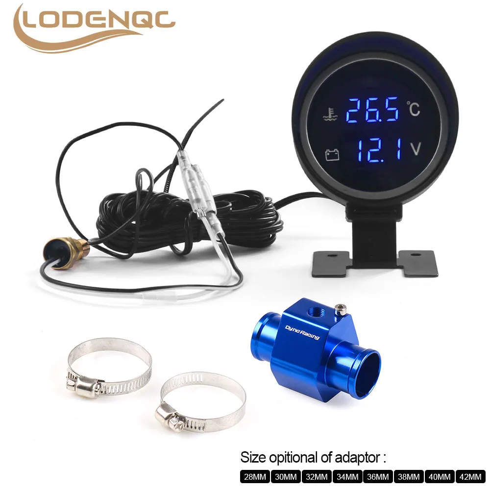 2 в 1 ЖК-синий цифровой автомобильный датчик 12 В, датчик температуры воды 1-99 ° Вольтметр C и 10-24 В с соединительной трубой адаптера датчика температуры 1/8NPT
2 в 1 ЖК-синий цифровой автомобильный датчик 12 В, датчик температуры воды 1-99 ° Вольтметр C и 10-24 В с соединительной трубой адаптера датчика температуры 1/8NPT