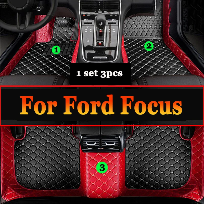 Custom Made Leather Car Floor Mats For Ford Focus MK4 2019 2020 2021 Carpets Rug Foot Pads Accessories
Custom Made Leather Car Floor Mats For Ford Focus MK4 2019 2020 2021 Carpets Rug Foot Pads Accessories