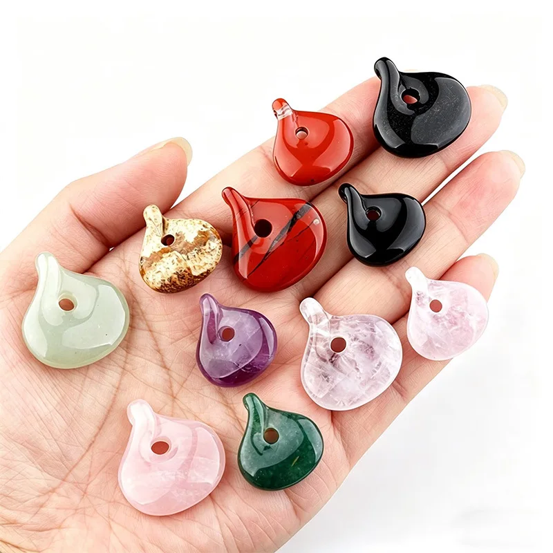 Fashion 6pcs/lot Natural Semi-precious Stone Pendant Carved Twist Lucky Safety Buckle Hollow Hole Charms DIY Jewelry Accessories
Fashion 6pcs/lot Natural Semi-precious Stone Pendant Carved Twist Lucky Safety Buckle Hollow Hole Charms DIY Jewelry Accessories