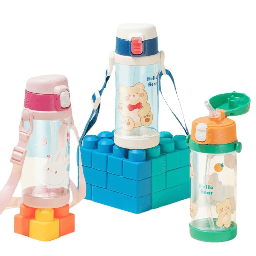 Cute Cartoon Straw Cup Portable with Two Cup Lids Water Cup Adjustable straps High-capacity Water Bottle Summer
Cute Cartoon Straw Cup Portable with Two Cup Lids Water Cup Adjustable straps High-capacity Water Bottle Summer
