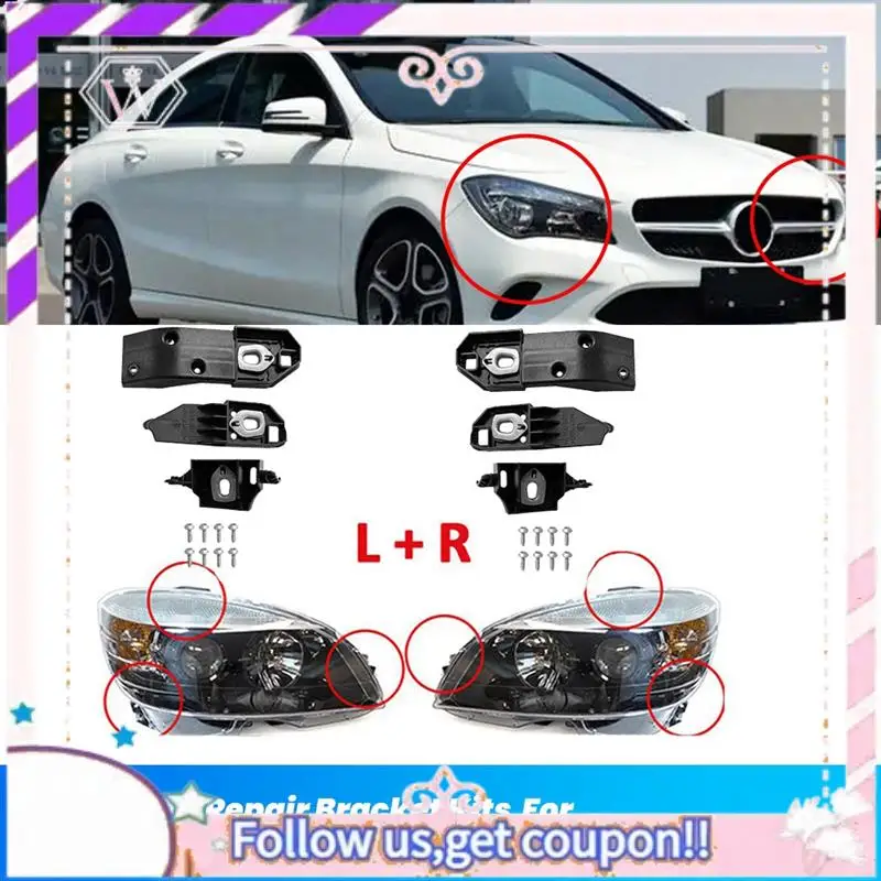 Easy To Use Car Headlight Repair Bracket Kits Fixed Holder Screw For Mercedes-Benz CLA-Class W177 2016-2018 A1178202500 A1178202
Easy To Use Car Headlight Repair Bracket Kits Fixed Holder Screw For Mercedes-Benz CLA-Class W177 2016-2018 A1178202500 A1178202