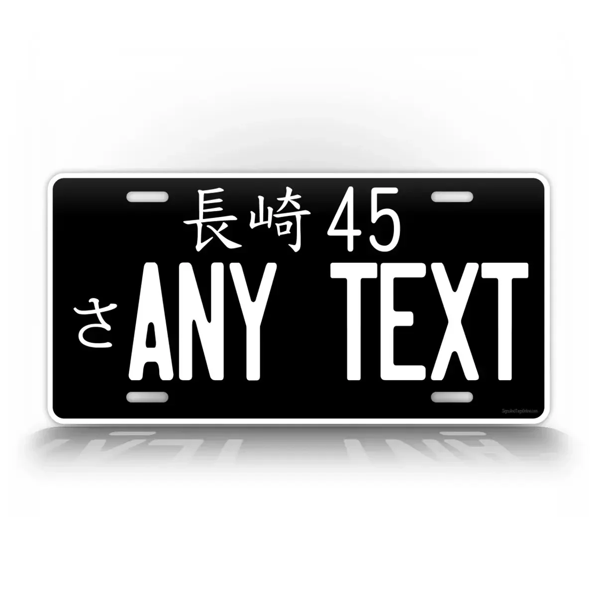 DIY JDM Japan Customize Replica Japanese License Plate JDM Japan Aluminum Auto Tag Customized Personalized Black or Green Text
DIY JDM Japan Customize Replica Japanese License Plate JDM Japan Aluminum Auto Tag Customized Personalized Black or Green Text