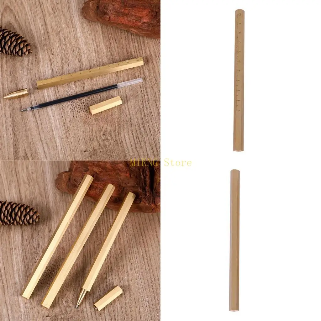 Brass Pen with Scale Ruler Business Signing Pen Smooth to Write Guest Sign In Pen for Hotel Reception best sale
Brass Pen with Scale Ruler Business Signing Pen Smooth to Write Guest Sign In Pen for Hotel Reception best sale