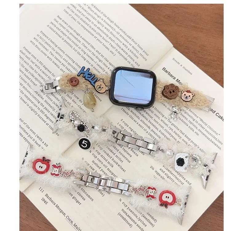 Осенне-зимний плюшевый ремешок для iWatch 38 мм, 40 мм, 41 мм, 42 мм, 44 мм, 45 мм, 49 мм, модный ремешок
Осенне-зимний плюшевый ремешок для iWatch 38 мм, 40 мм, 41 мм, 42 мм, 44 мм, 45 мм, 49 мм, модный ремешок