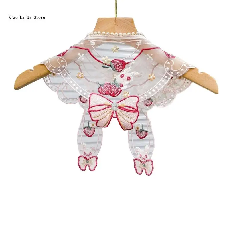 Detachable Collar Hanfu Floral Yunjian Collar Embroidery Traditional Chinese XXFD
Detachable Collar Hanfu Floral Yunjian Collar Embroidery Traditional Chinese XXFD