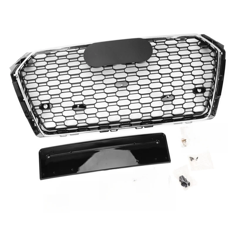 Honeycomb Grill Mesh Front Hood Grille Bumper Grill Center Grille for RS4 Grill for A4 B9 2017-2019 Fast Shipping
Honeycomb Grill Mesh Front Hood Grille Bumper Grill Center Grille for RS4 Grill for A4 B9 2017-2019 Fast Shipping