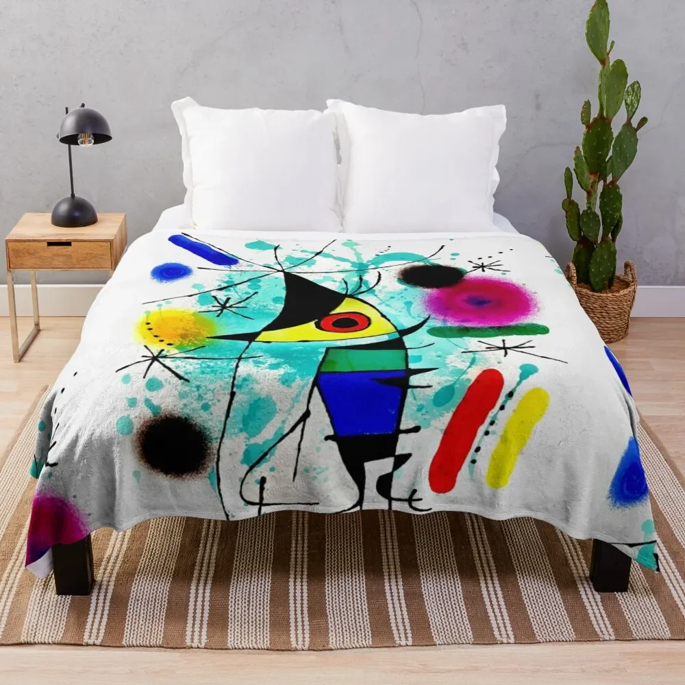Joan Mir3 Abstract Surrealism - 'The Singing Fish' Throw Blanket Extra Large Throw Custom Soft Beds Comforter Blankets
Joan Mir3 Abstract Surrealism - 'The Singing Fish' Throw Blanket Extra Large Throw Custom Soft Beds Comforter Blankets