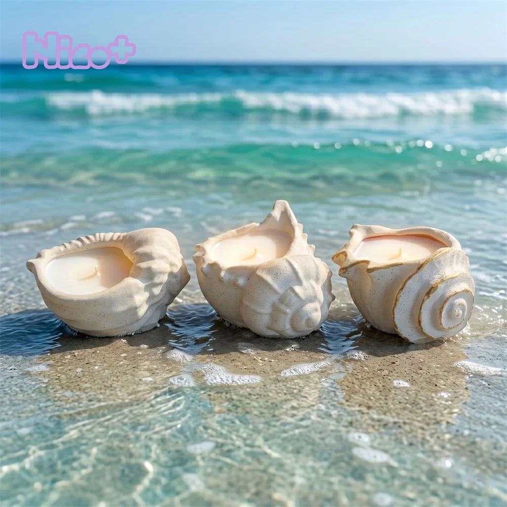Sea Whisper Conch Candle Jar Mold DIY Handmade Candle Vessel Concrete Gypsum Jesmonite Silicone Mould
Sea Whisper Conch Candle Jar Mold DIY Handmade Candle Vessel Concrete Gypsum Jesmonite Silicone Mould