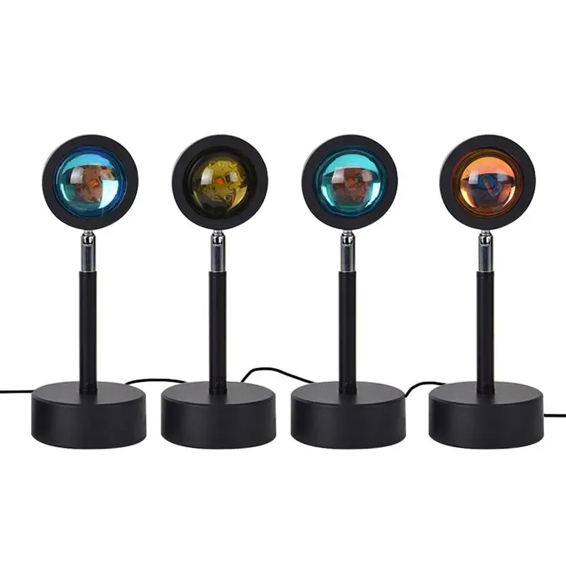Sunset Lamp USB rainbow Night Light Projector Atmosphere Home Decoration Photography Lighting Coffee Shop Wall For Tik Tok Liv
Sunset Lamp USB rainbow Night Light Projector Atmosphere Home Decoration Photography Lighting Coffee Shop Wall For Tik Tok Liv